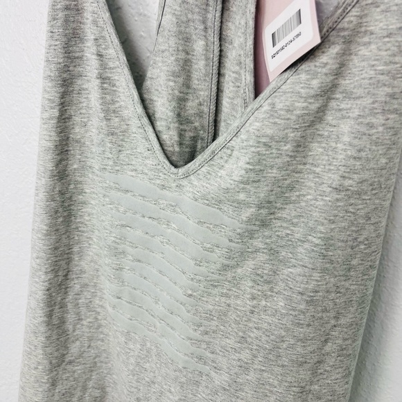 NWT Savage Fenty Gray Logo Tank Sz XL - Picture 3 of 7